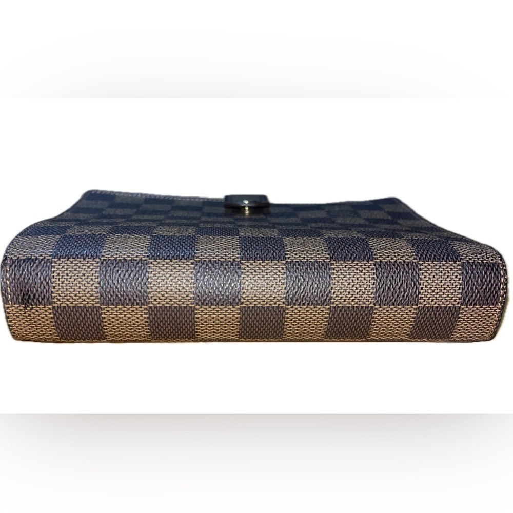 Louis Vuitton Damier Ebene Notebook Agenda Planner Brown Personalized Initials - Picture 11 of 13